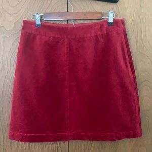 Loft corduroy mini skirt